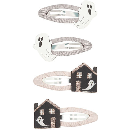 Mimi & Lula Hiusklipsit - 4 kpl - 5,5 cm - Haunted House hei