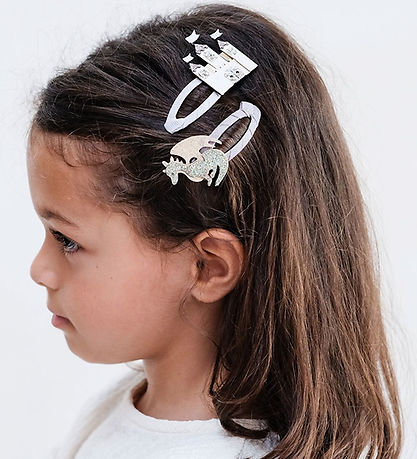 Mimi & Lula Hårspænder - 4 stk - 3,5/6 cm - Castle and Star Fair Mimi & Lula Hårspænder - 4 stk - 3,5/6 cm - Castle and Star Fair