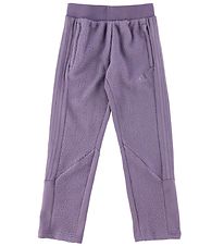 adidas Performance Fleecebukser - J Hot WNTR Tiro - Lilla adidas Performance Fleecebukser - J Hot WNTR Tiro - Lilla