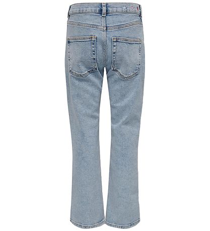 Kids Only Jeans - KogBillie - Light Blue Denim/Embroidery