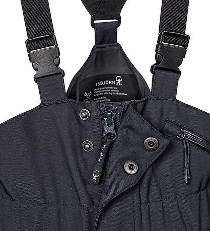 Isbjörn Of Sweden Skibukser m. Seler - Powder - Sort