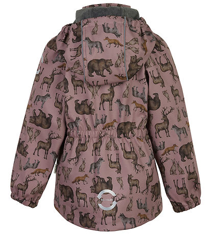 Mikk-Line Softshelljacka m. Fleece - Återvunnet - Zoo - Twilight