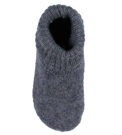 Living Kitzbühel Slippers - Wool - Grey