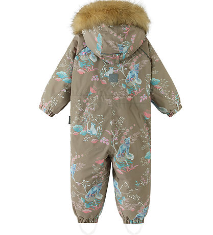 Reima Flyverdragt - Lappi - Light Oak m. Print Reima Flyverdragt - Lappi - Light Oak m. Print