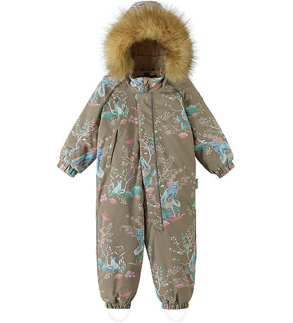 Reima Flyverdragt - Lappi - Light Oak m. Print Reima Flyverdragt - Lappi - Light Oak m. Print