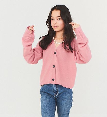 Designers Remix Cardigan - Wolle - Cosmo - Pink Designers Remix Cardigan - Wolle - Cosmo - Pink