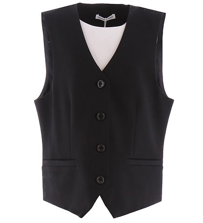 Designers Remix Vest - Zoe - Black Designers Remix Vest - Zoe - Black