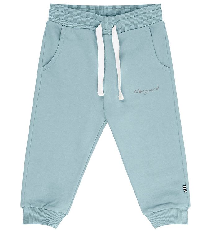 Mads Nørgaard Sweatpants - Pavo - Stone Blue