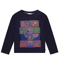 Billieblush Bluse - Navy m. Similisten Billieblush Bluse - Navy m. Similisten