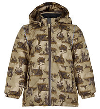 Mikk-Line Vinterjakke - Recycled - Kelp m. Print Mikk-Line Vinterjakke - Recycled - Kelp m. Print