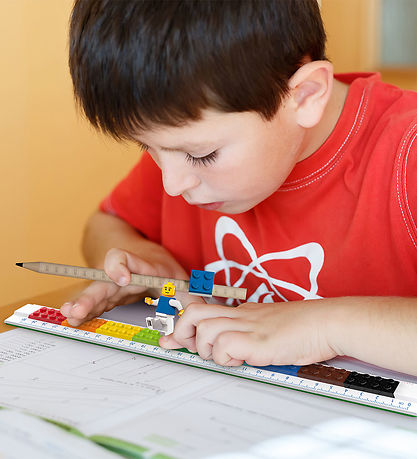 LEGO® Stationery Lineal - 30 cm - Byg Selv m. Figur
