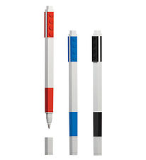 LEGO® Stationery Gel Pens - 3-pak - Rød/Blå/Sort LEGO® Stationery Gel Pens - 3-pak - Rød/Blå/Sort