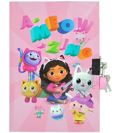 Gabby's Dollhouse Dagbog m. Magisk Kuglepen Gabby's Dollhouse Dagbog m. Magisk Kuglepen