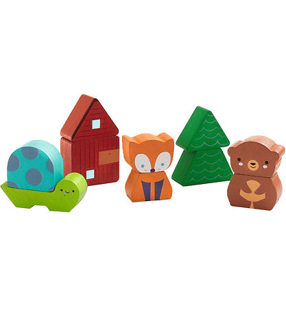 Djeco Puslespil - 10 Brikker - Træ - Rainbow Djeco Puslespil - 10 Brikker - Træ - Rainbow