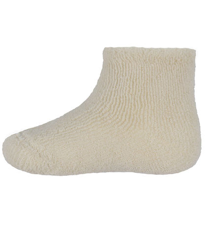 Condor Strømper - 3-pak - Frotté - Beige/Hvid