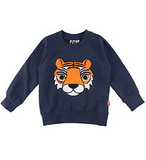 DYR Sweatshirt - ANIMALS Bellow - Dark Navy Tiger
