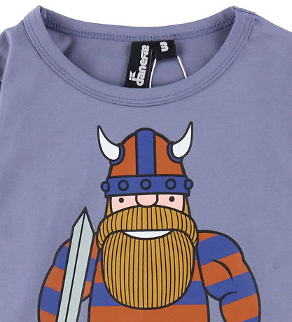 Danefæ Bluse - Danenorthpole - Blue Grey ERIK DIN VEN Danefæ Bluse - Danenorthpole - Blue Grey ERIK DIN VEN