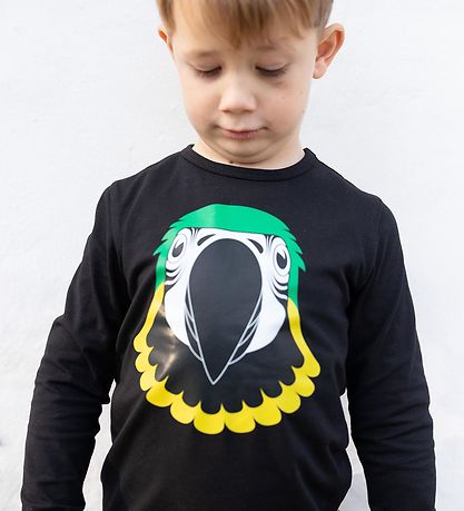 DYR-Cph Bluse - DYRRoar - Black Papegoeje