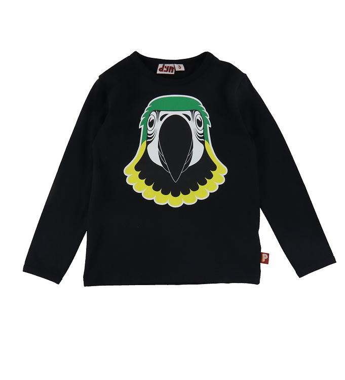 DYR-Cph Bluse - DYRRoar - Black Papegoeje