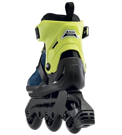 Rollerblade Rulleskøjter - Microblade 3WD - Blue/Lime - In