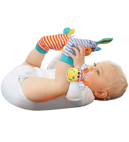 Playgro Aktivitetslegetøj - Ranglesokker og Håndledsrangler
