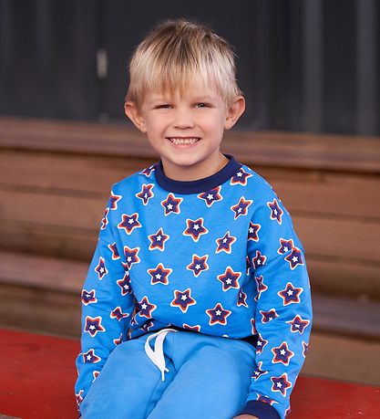 Freds World Sweatshirt - Star - Happy Blue Freds World Sweatshirt - Star - Happy Blue