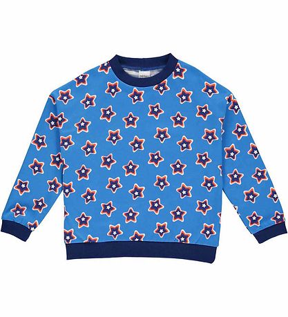 Freds World Sweatshirt - Star - Happy Blue Freds World Sweatshirt - Star - Happy Blue