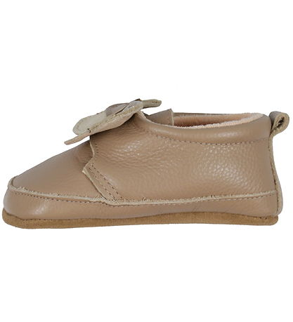 Melton Skindfutter - Natural m. Sommerfugl Melton Skindfutter - Natural m. Sommerfugl