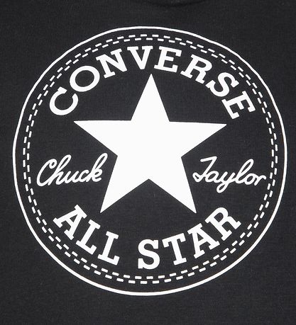 Converse Hættetrøje - Sort Converse Hættetrøje - Sort