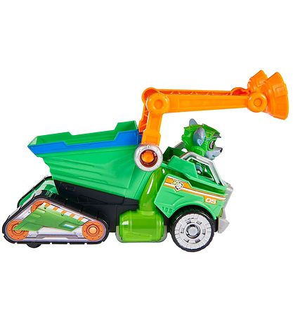 Paw Patrol Legetøjsbil m. Lyd/Lys - 17 cm - Movie 2 - Rocky Migh Paw Patrol Legetøjsbil m. Lyd/Lys - 17 cm - Movie 2 - Rocky Migh