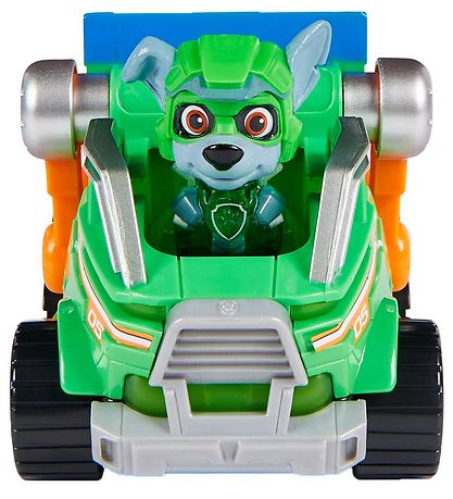 Paw Patrol Legetøjsbil m. Lyd/Lys - 17 cm - Movie 2 - Rocky Migh Paw Patrol Legetøjsbil m. Lyd/Lys - 17 cm - Movie 2 - Rocky Migh