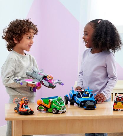 Paw Patrol Legetøjsbil m. Lyd/Lys - 40 cm - Movie 2 - Chase Migh