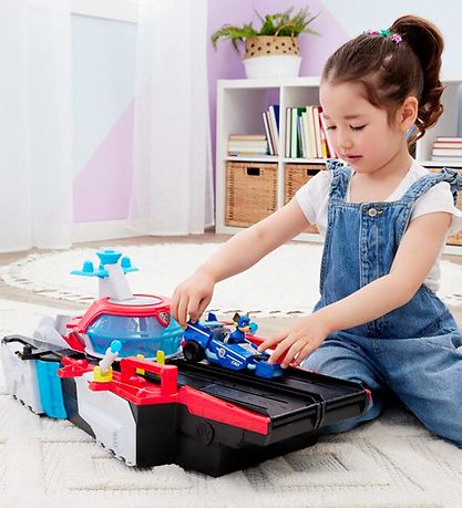 Paw Patrol Play Set w. Sound/Light - 94 cm - Movie 2 - Aircraft 