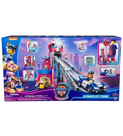 Paw Patrol Legesæt m. Lys/Lyd - 91 cm - Movie 2 - Ultimate City