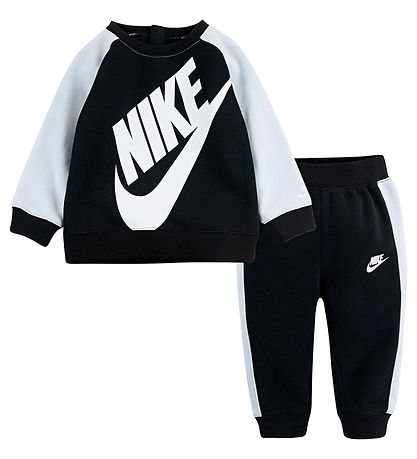 Nike Sweatsæt - Sort/Hvid Nike Sweatsæt - Sort/Hvid