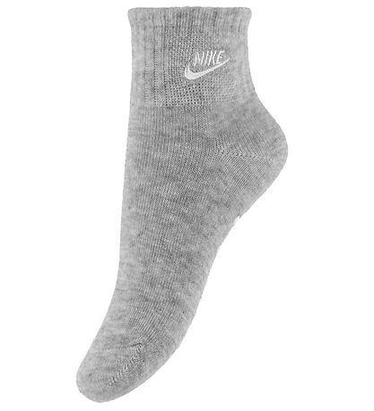 Nike Strømper - 3-pak - Rush Pink/Hvid/Gråmeleret