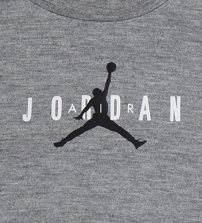 Jordan T-shirt - Gråmeleret m. Logo