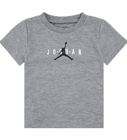 Jordan T-shirt - Gråmeleret m. Logo