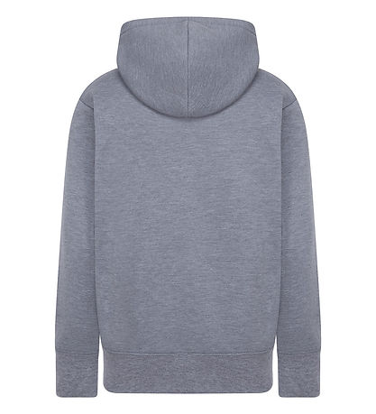 Jordan Hættetrøje - Gråmeleret m. Logo Jordan Hættetrøje - Gråmeleret m. Logo