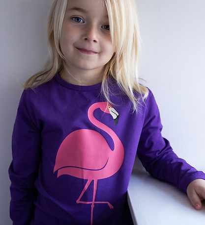 DYR-Cph Bluse - DYRRoar - Purple Flamingo