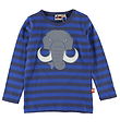 DYR Blouse - DYRRoar - Grey Marine/Royal Blue Mammut