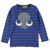 DYR-Cph Bluse - DYRRoar - Grey Marine/Royal Blue Mammut