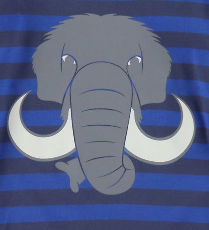 DYR-Cph Bluse - DYRRoar - Grey Marine/Royal Blue Mammut