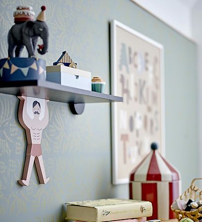 Bloomingville Hylde - 55x25x15 cm - Rossaio - Sort Bloomingville Hylde - 55x25x15 cm - Rossaio - Sort