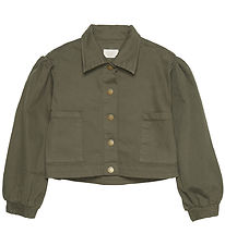 Creamie Denimjakke - Olive Night Creamie Denimjakke - Olive Night