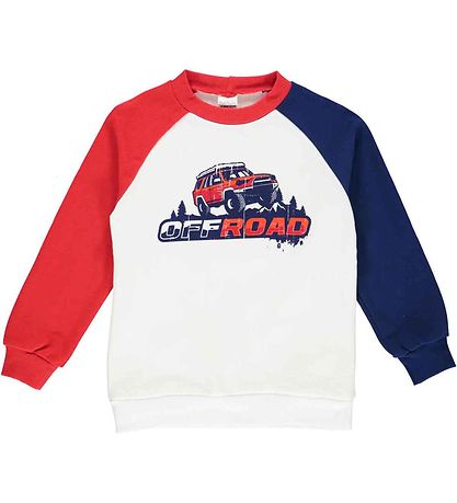Freds World Sweatshirt - Offroad - Hvid Freds World Sweatshirt - Offroad - Hvid