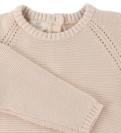 Copenhagen Colors Bluse - Strik - Soft Pink Copenhagen Colors Bluse - Strik - Soft Pink