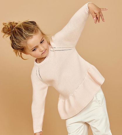 Copenhagen Colors Bluse - Strik - Soft Pink Copenhagen Colors Bluse - Strik - Soft Pink