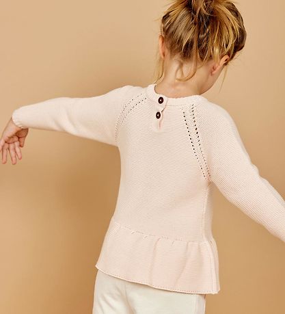 Copenhagen Colors Bluse - Strik - Soft Pink Copenhagen Colors Bluse - Strik - Soft Pink