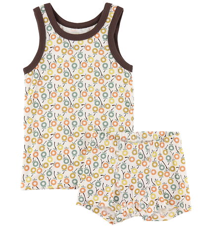 Katvig Undertøj - Hvid m. Æbler Katvig Undertøj - Hvid m. Æbler